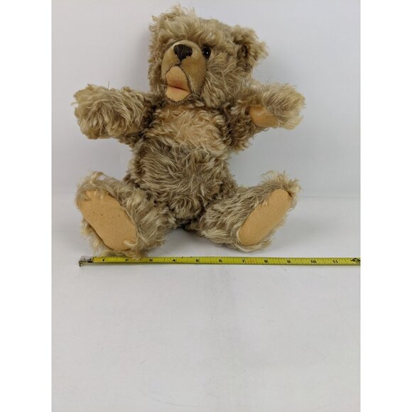 Steiff Zotty Mohair Plush Teddy Bear 11" Jointed Vintage Collectible No Tag - Picture 8 of 11